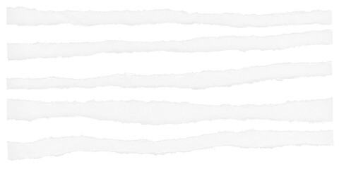 Creative composition of ripped paper lines with fine feathered edges, set on black. Designed for use in graphic compositions, poster design, and visual storytelling.