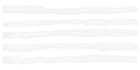 Obraz premium Detailed paper tears arranged horizontally on a deep black background. Excellent for creative collages, photo overlays, textured borders, and zine-style visuals.