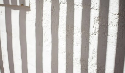 White wall with shadows