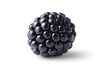 Blackberry isolated on white background