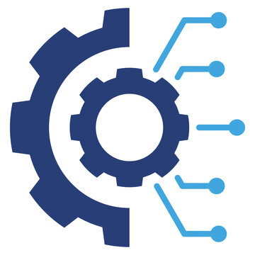Engineering Two Color Icon