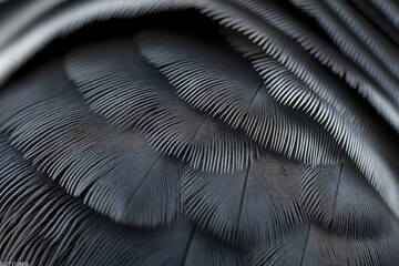 Close-up of bird feathers