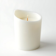 modern_white_candle_with_concave_top_and_clean_lines_on_white.