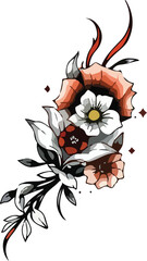 abstract flower background