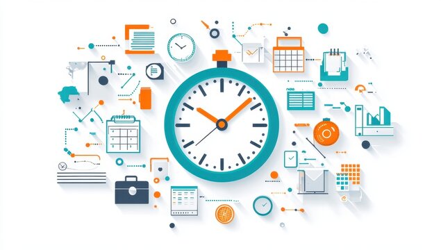 Visual Representation of Time Management Tools