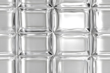 Seamless pattern of glass block wall	