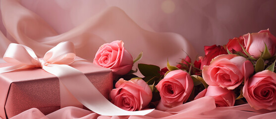 Roses, flowers in an attractive graphic composition. Elegant and aesthetic arrangement, perfect for occasions like name days, Women's Day, Valentine's Day, or weddings.