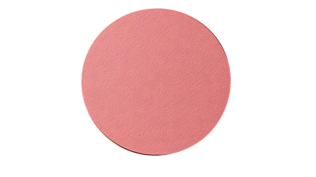 A Minimalist Close-Up of a Soft Pink Circle on a Neutral Background Representing Simplicity and Elegance