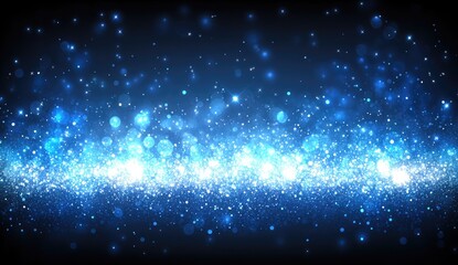 Sparkling blue background