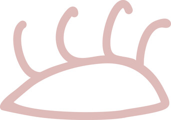 Obraz premium Eye line boho style decoration