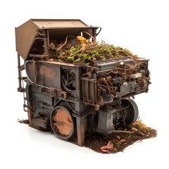 Compost Machine with Studio Shot.