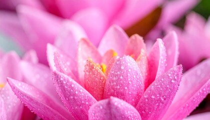 Fototapeta premium pink lotus flower