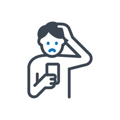 Bad News Disappointment Icon