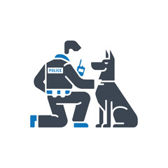 Police K9 Unit Icon