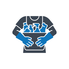 Cleaning Products Tray Icon