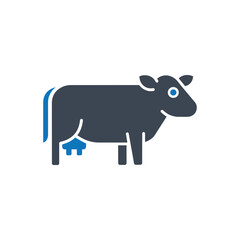 Cattle Animal Silhouette Icon