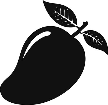 recommend clip art: kesar mango silhouette illustration 