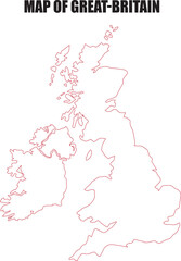 Map of Great Britain