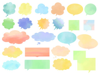 水彩フレームセット