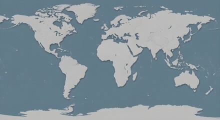 Map of the Earth