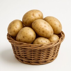 basket of potatoes
