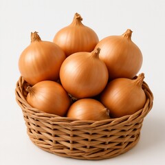 onions in a basket