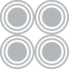 abstract grey circle pattern seamless geometric