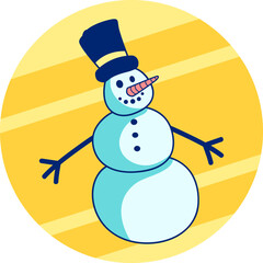 snowman illustration