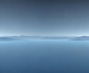 Fototapeta premium Subtle blue gradient, soft ethereal feel, smooth, wallpaper, banner