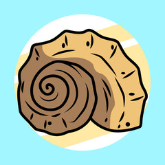 sea snail illustration