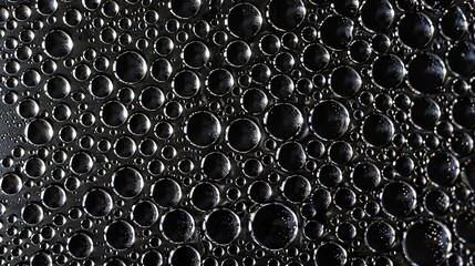 Crystal-clear water droplet background