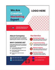  Modern Corporate Business Flyer Template – Professional, Clean, and Fully Editable Design.