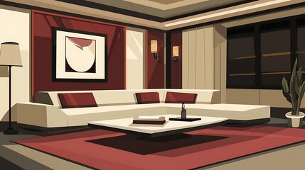 Modern Living Room Interior Design. (40)