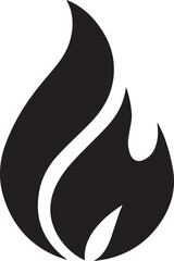Elegant Flame Design Perfect for Branding Logos and Stylish Icons a Scalable Graphic Resource for Creative Projects