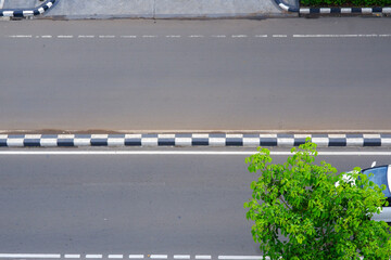 parking lot on the road
