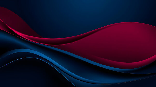 Crimson Silk Waves – Abstract Luxury Background Collection