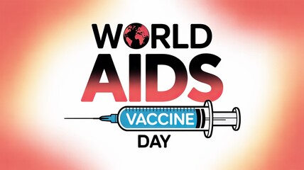 Obraz premium World AIDS Vaccine Day spreads hope for prevention, awareness, and global healing.