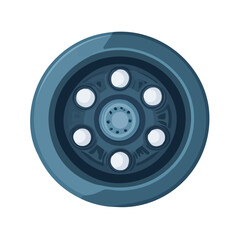 My Simple flat 2D illustration of a sink strainer isolated on a transparent background, vector, flat design, animation design, simple flat 2D icon, clipart