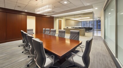 Modern Conference Room Interior Design: A Sophisticated and Functional Space
