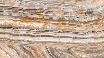 Natural brown marble stone texture with beautiful veining and smooth surface. Great for interior decoration like countertops, flooring and wall cladding.