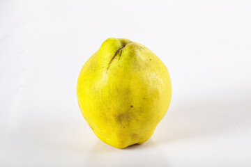 Ripe sweet organic quince fruit