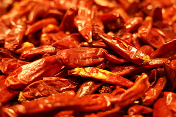 Chili in a cloth bag