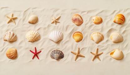 Seashells on Sand