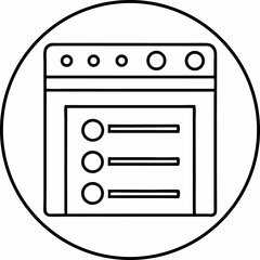 Minimalist Vector Icon of Apps Featuring a Three-Dot Symbol Isolated on a White Background
Three Dot App Icon Vector, Minimal Mobile UI Symbol, Simple App Menu Icon, Flat UI App Vector