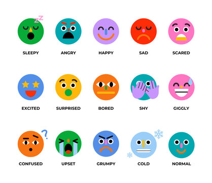 set of colorful vector icons for web