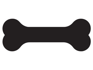 DOG BONE SILHOUETTE 