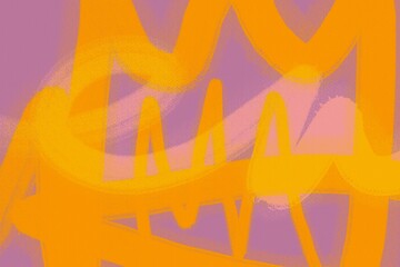 Colorful abstract design with vibrant strokes and shapes