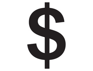 DOLLAR SIGN SILHOUETTE
