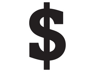 DOLLAR SIGN SILHOUETTE