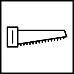 Saw icon design